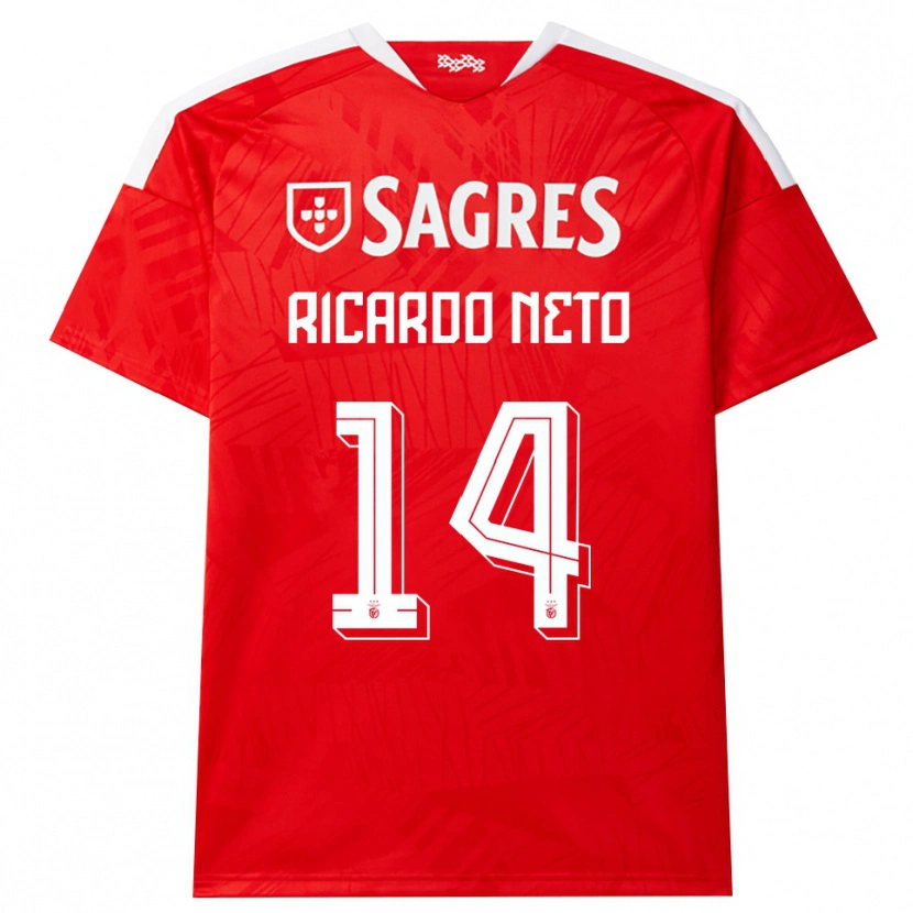Danxen Herren Ricardo Neto #14 Rot Weiß Gelb Heimtrikot Trikot 2026/27 T-Shirt Schweiz