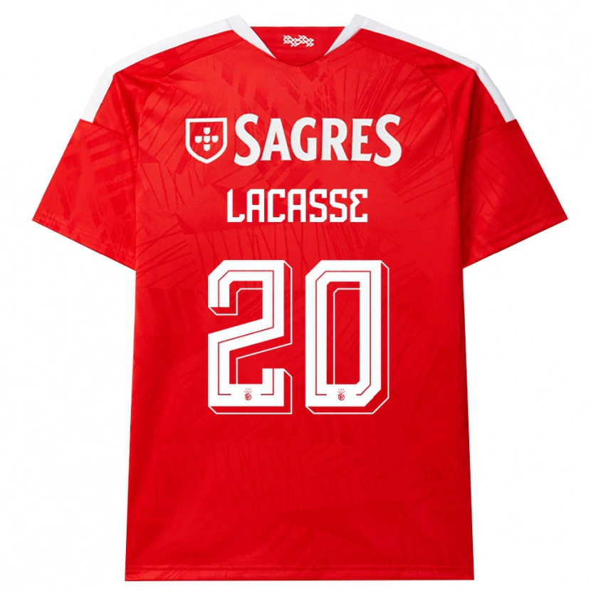 Danxen Herren Cloe Lacasse #20 Rot Weiß Gelb Heimtrikot Trikot 2026/27 T-Shirt Schweiz