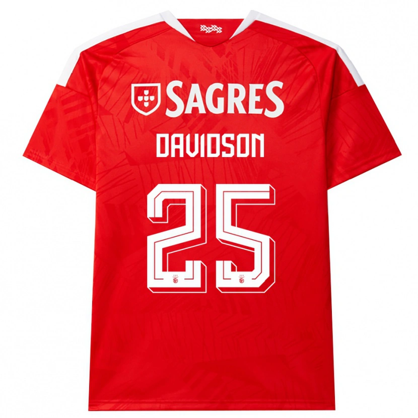 Danxen Herren Chandra Davidson #25 Rot Weiß Gelb Heimtrikot Trikot 2026/27 T-Shirt Schweiz