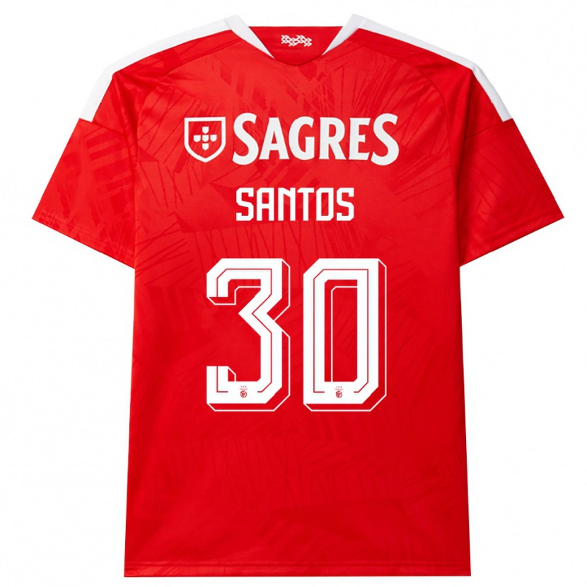 Danxen Herren Daniela Santos #30 Rot Weiß Gelb Heimtrikot Trikot 2026/27 T-Shirt Schweiz