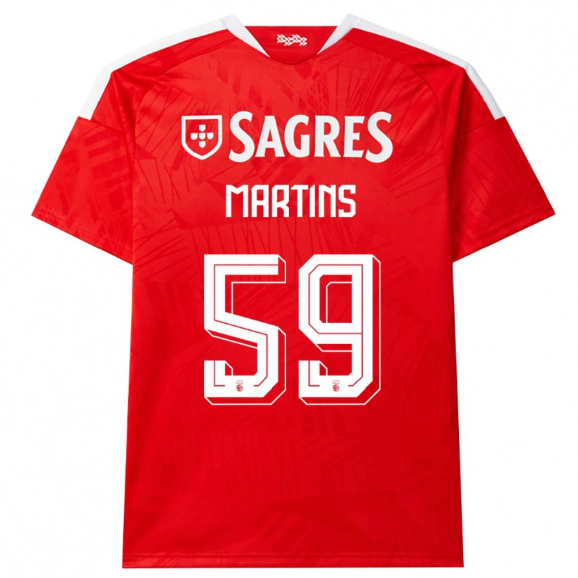 Danxen Herren Leandro Martins #59 Rot Weiß Gelb Heimtrikot Trikot 2026/27 T-Shirt Schweiz