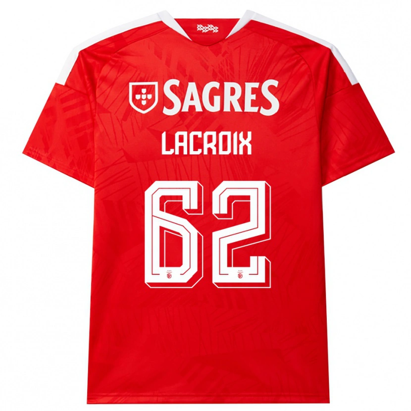 Danxen Herren Lenny Lacroix #62 Rot Weiß Gelb Heimtrikot Trikot 2026/27 T-Shirt Schweiz