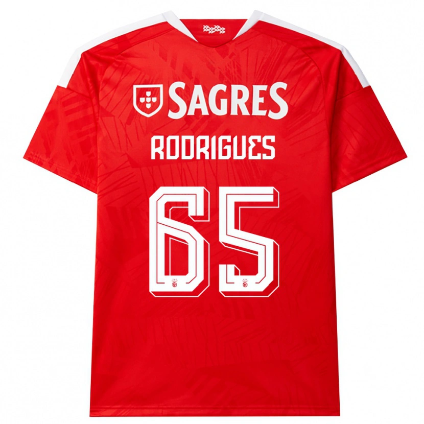 Danxen Herren Rafael Rodrigues #65 Rot Weiß Gelb Heimtrikot Trikot 2026/27 T-Shirt Schweiz