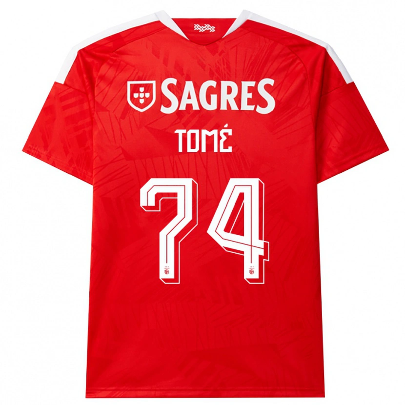 Danxen Herren Olivio Tomé #74 Rot Weiß Gelb Heimtrikot Trikot 2026/27 T-Shirt Schweiz