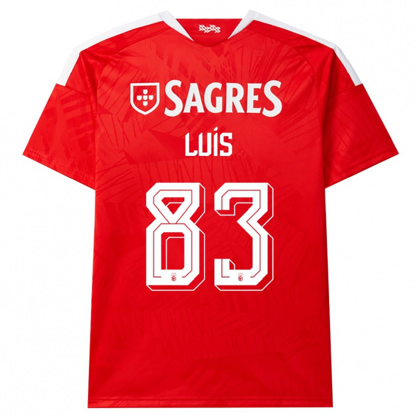 Danxen Herren Rafael Luís #83 Rot Weiß Gelb Heimtrikot Trikot 2026/27 T-Shirt Schweiz