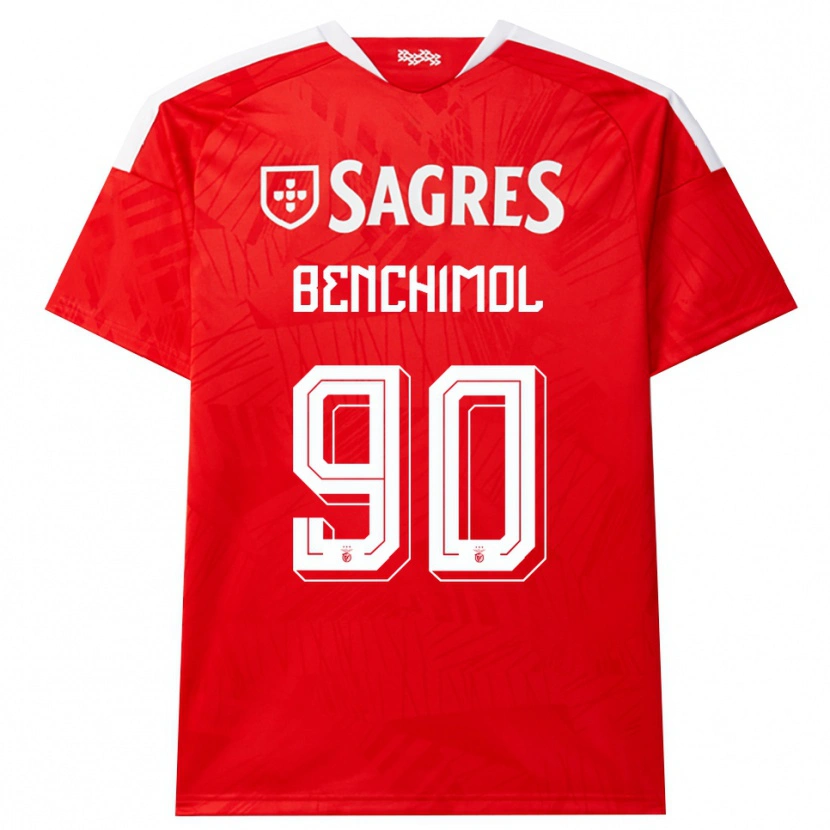 Danxen Herren Benchimol #90 Rot Weiß Gelb Heimtrikot Trikot 2026/27 T-Shirt Schweiz