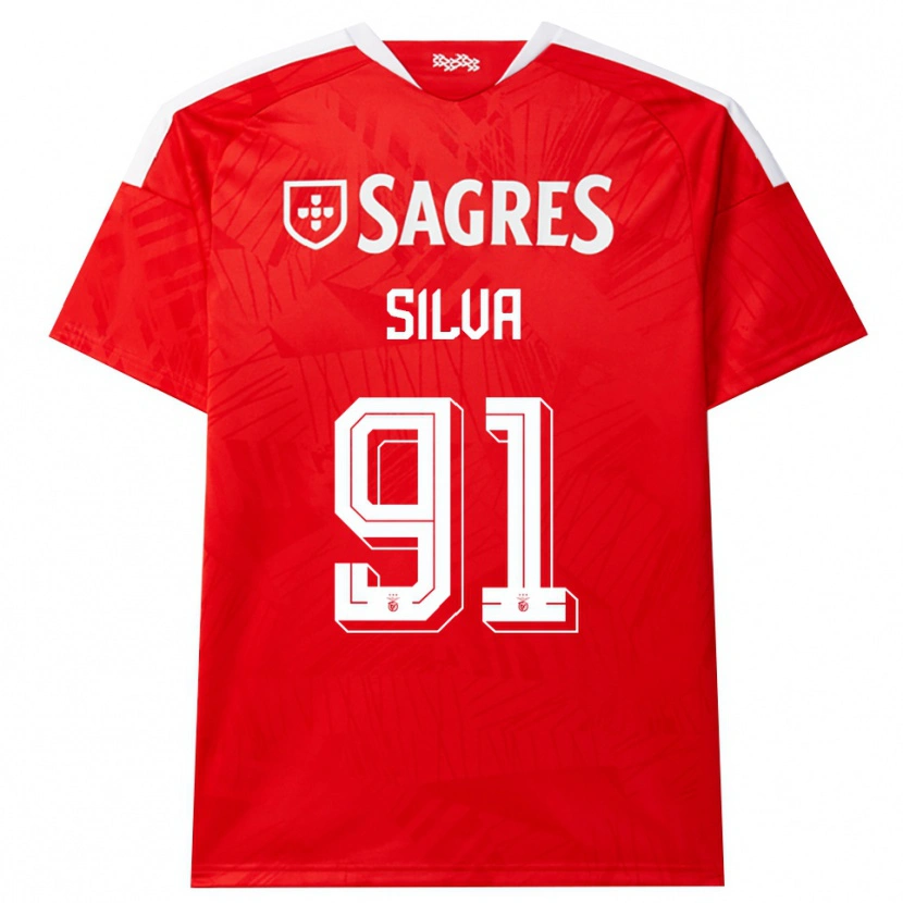 Danxen Herren Francisco Silva #91 Rot Weiß Gelb Heimtrikot Trikot 2026/27 T-Shirt Schweiz