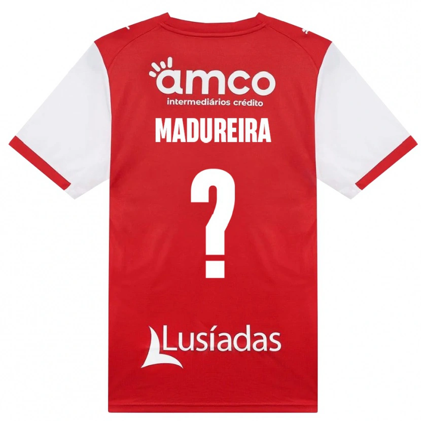 Danxen Herren João Madureira #0 Weiß Rot Schwarz Heimtrikot Trikot 2026/27 T-Shirt Schweiz
