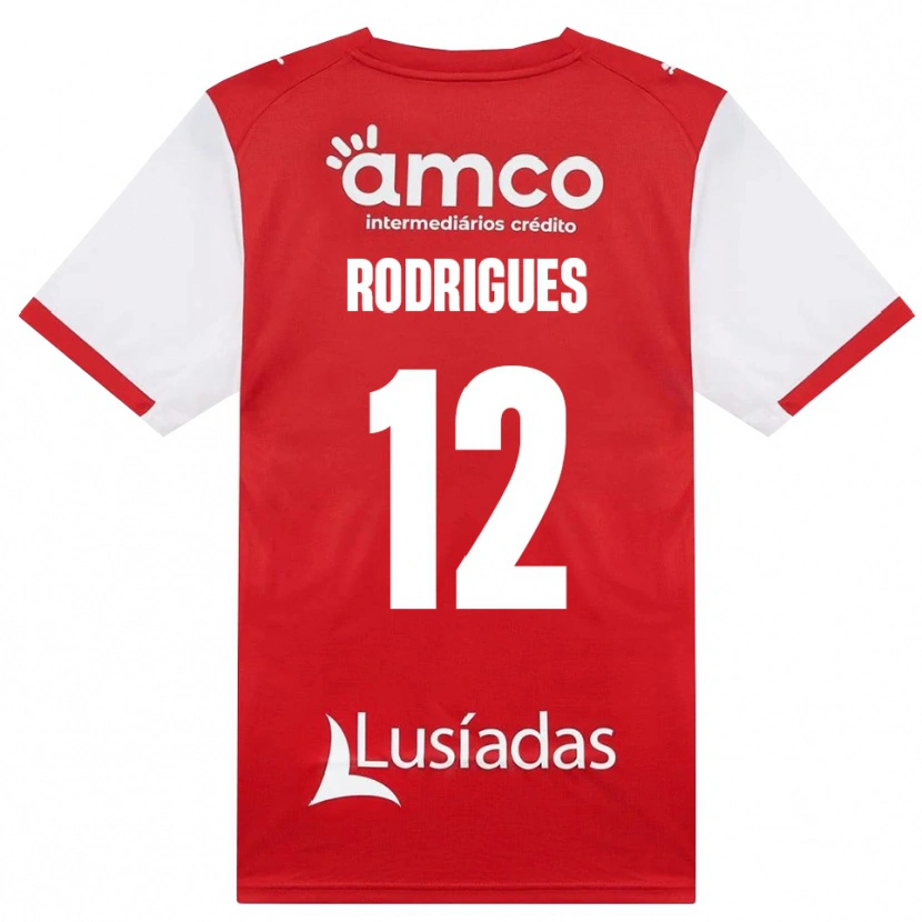 Danxen Herren David Rodrigues #12 Weiß Rot Schwarz Heimtrikot Trikot 2026/27 T-Shirt Schweiz