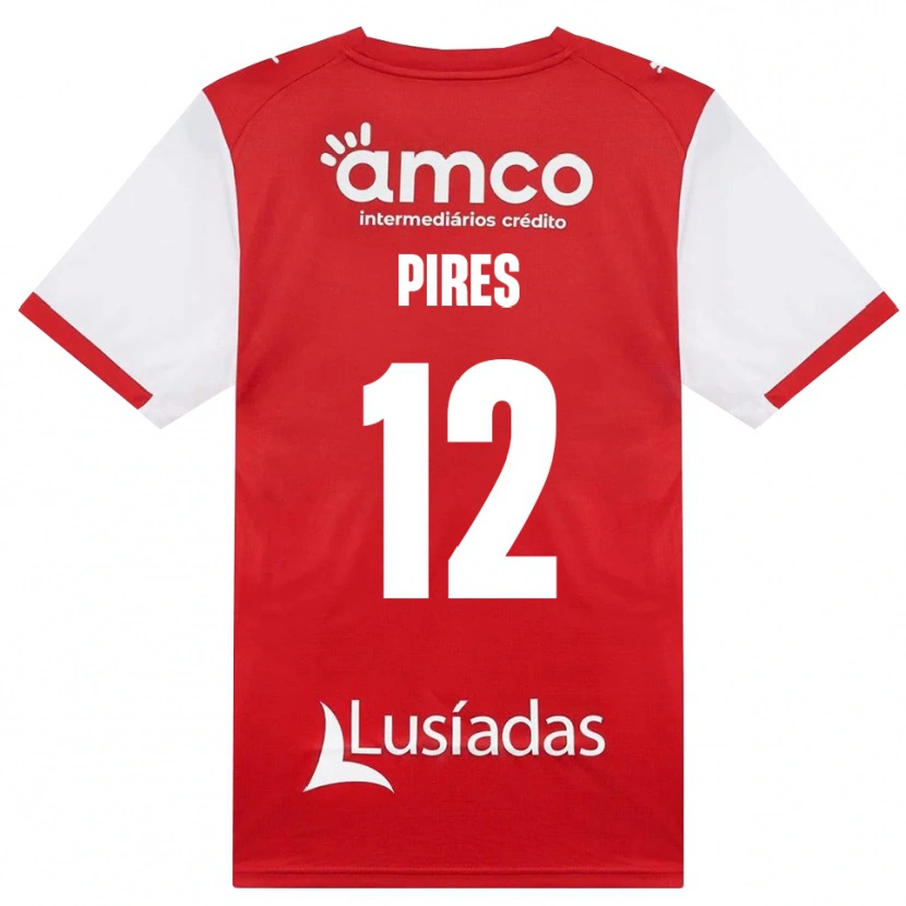 Danxen Herren Hugo Pires #12 Weiß Rot Schwarz Heimtrikot Trikot 2026/27 T-Shirt Schweiz