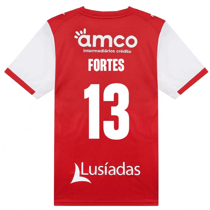 Danxen Herren Melany Fortes #13 Weiß Rot Schwarz Heimtrikot Trikot 2026/27 T-Shirt Schweiz