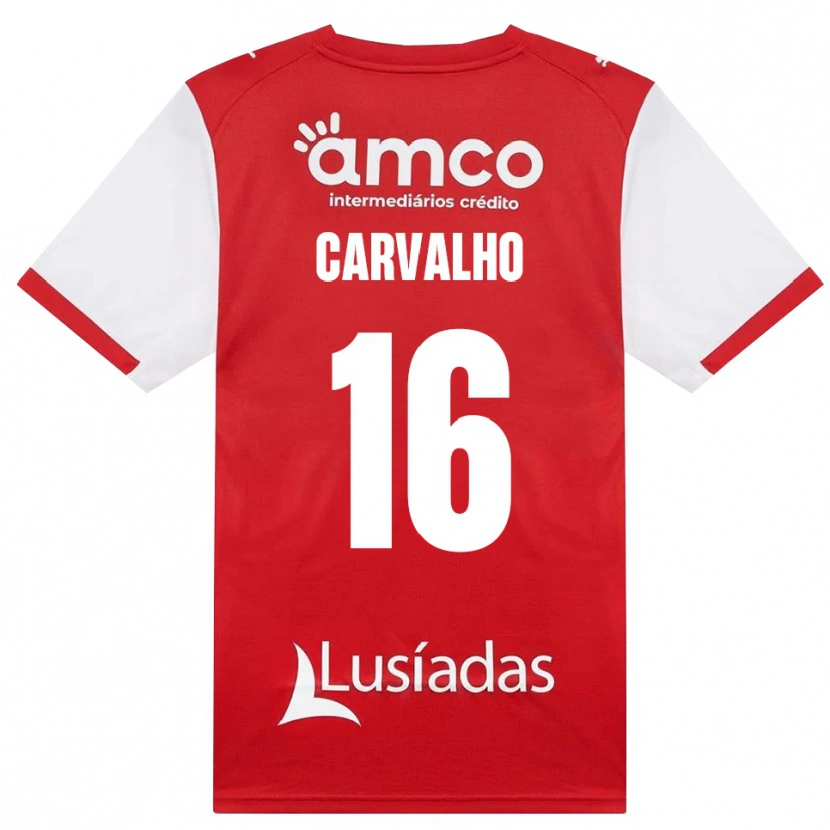 Danxen Herren Alexandre Carvalho #16 Weiß Rot Schwarz Heimtrikot Trikot 2026/27 T-Shirt Schweiz