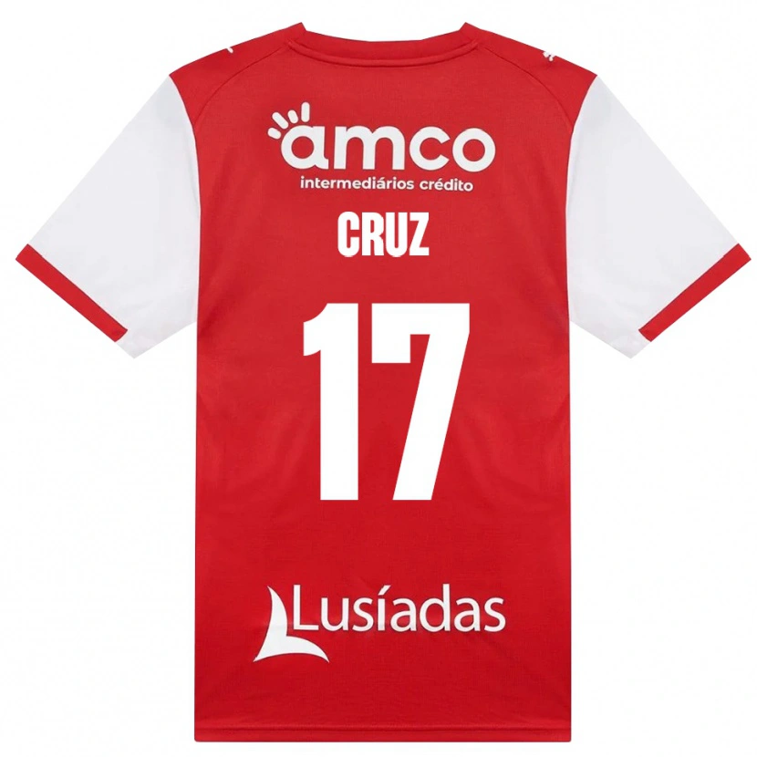 Danxen Herren Salvador Cruz #17 Weiß Rot Schwarz Heimtrikot Trikot 2026/27 T-Shirt Schweiz