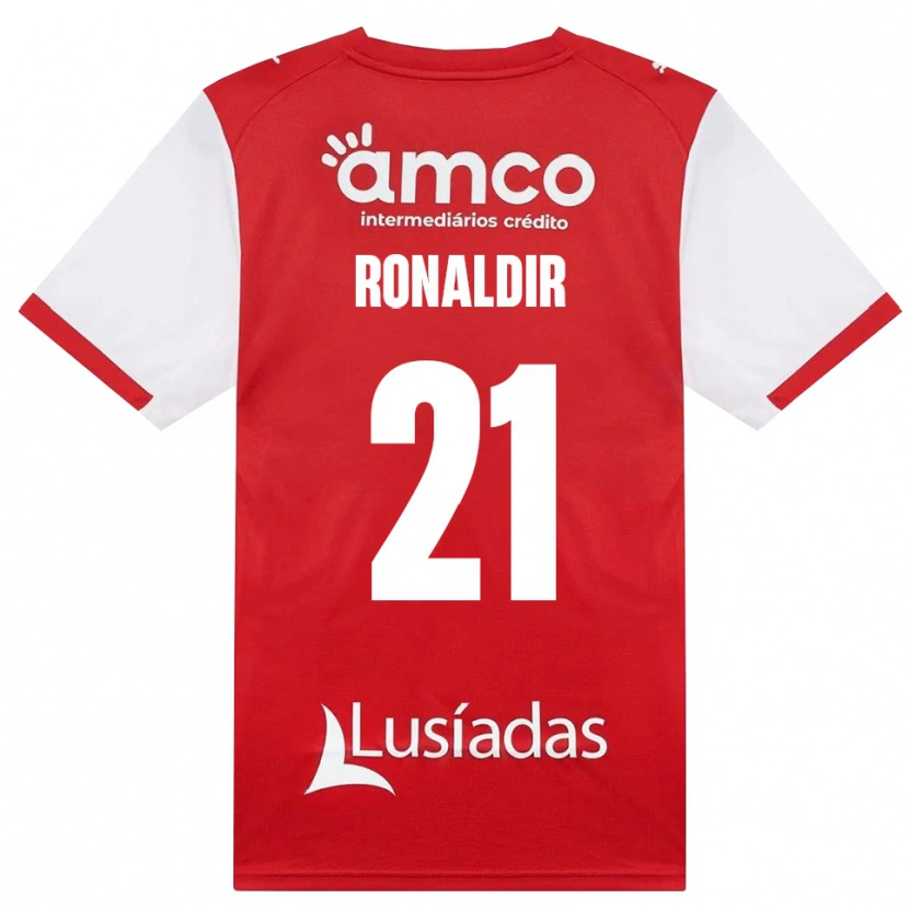 Danxen Herren Ronaldir Pereira Dos Santos #21 Weiß Rot Schwarz Heimtrikot Trikot 2026/27 T-Shirt Schweiz