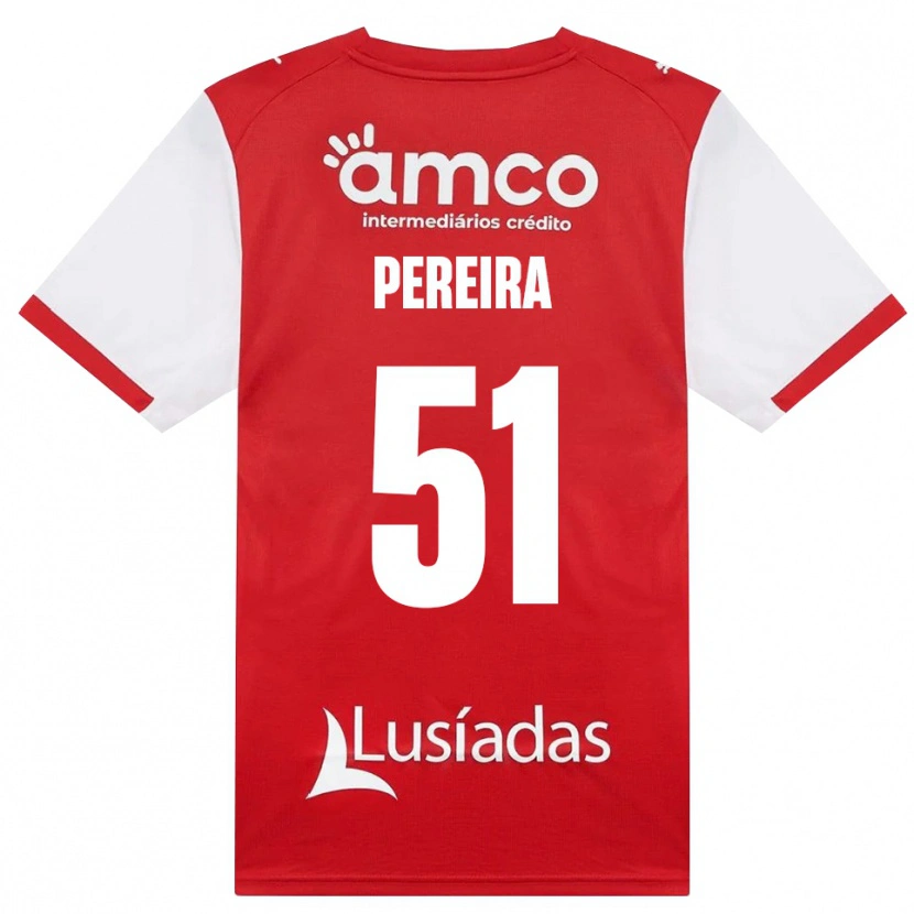 Danxen Herren Evy Pereira #51 Weiß Rot Schwarz Heimtrikot Trikot 2026/27 T-Shirt Schweiz