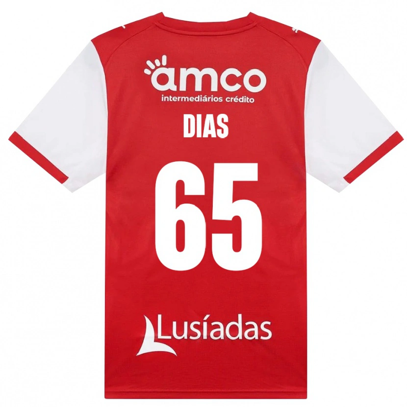 Danxen Herren Leandro Dias #65 Weiß Rot Schwarz Heimtrikot Trikot 2026/27 T-Shirt Schweiz