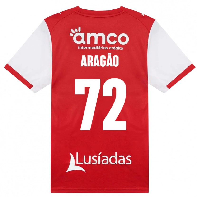 Danxen Herren João Aragão #72 Weiß Rot Schwarz Heimtrikot Trikot 2026/27 T-Shirt Schweiz
