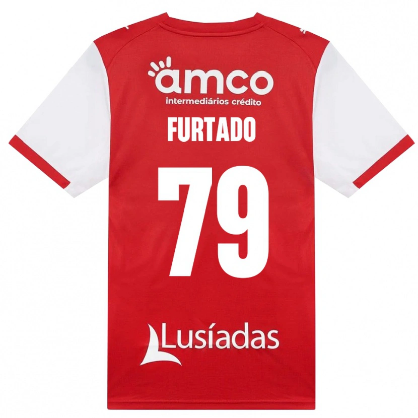 Danxen Herren Rúben Furtado #79 Weiß Rot Schwarz Heimtrikot Trikot 2026/27 T-Shirt Schweiz