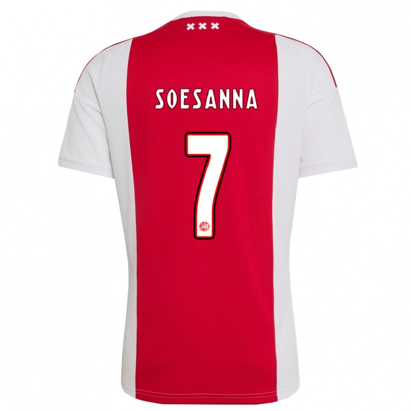 Danxen Herren Jaden Soesanna #7 Rot Weiß Gelb Heimtrikot Trikot 2026/27 T-Shirt Schweiz