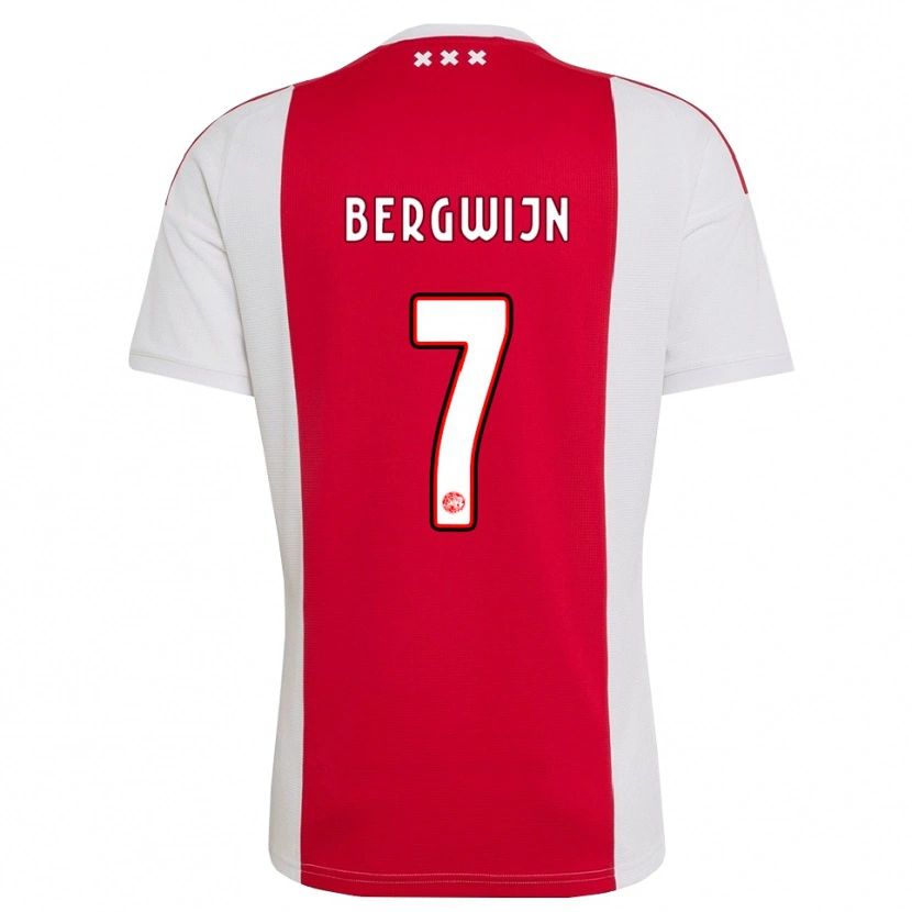 Danxen Herren Steven Bergwijn #7 Rot Weiß Gelb Heimtrikot Trikot 2026/27 T-Shirt Schweiz