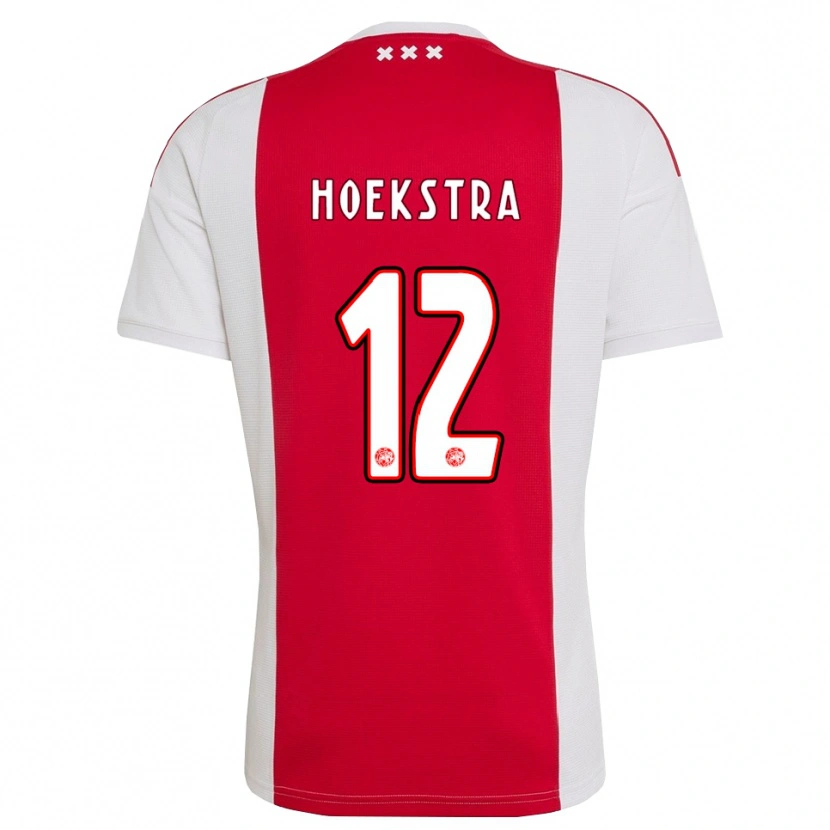 Danxen Herren Isabelle Hoekstra #12 Rot Weiß Gelb Heimtrikot Trikot 2026/27 T-Shirt Schweiz