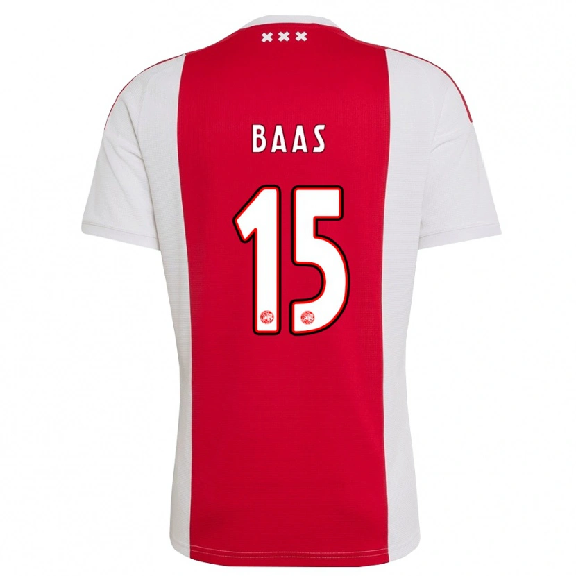 Danxen Herren Youri Baas #15 Rot Weiß Gelb Heimtrikot Trikot 2026/27 T-Shirt Schweiz