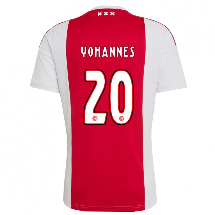 Danxen Herren Lily Yohannes #20 Rot Weiß Gelb Heimtrikot Trikot 2026/27 T-Shirt Schweiz