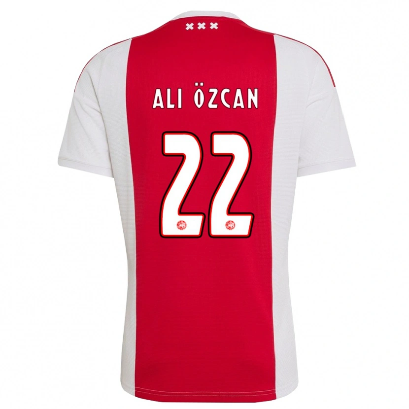 Danxen Herren Akın Ali Özcan #22 Rot Weiß Gelb Heimtrikot Trikot 2026/27 T-Shirt Schweiz