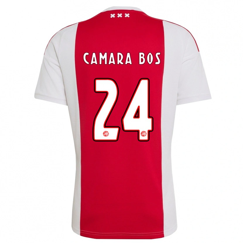 Danxen Herren Daniel Camara Bos #24 Rot Weiß Gelb Heimtrikot Trikot 2026/27 T-Shirt Schweiz