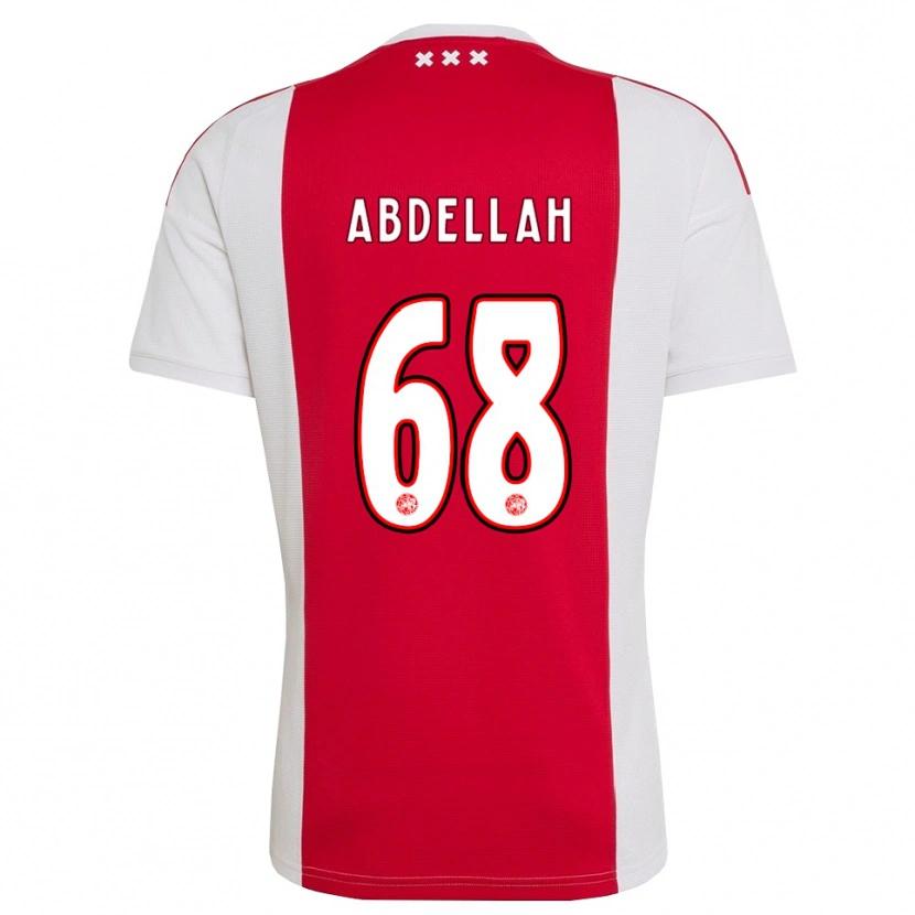 Danxen Herren Abdellah Ouazane #68 Rot Weiß Gelb Heimtrikot Trikot 2026/27 T-Shirt Schweiz