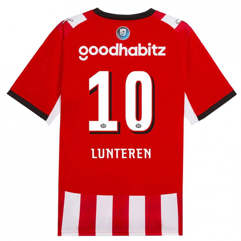 Danxen Herren Desiree Van Lunteren #10 Rot Weiß Schwarz Heimtrikot Trikot 2026/27 T-Shirt Schweiz