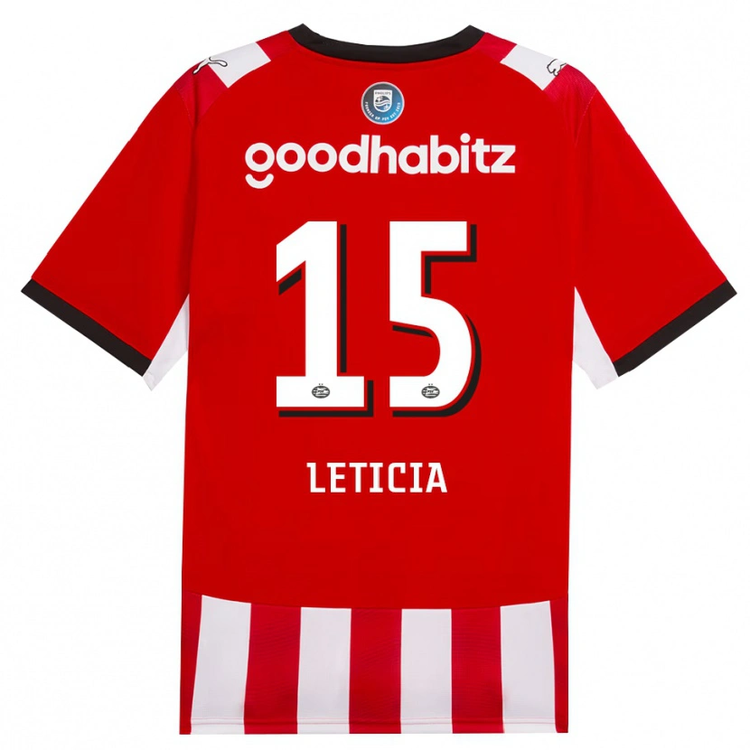 Danxen Herren Brazil Bra Leticia #15 Rot Weiß Schwarz Heimtrikot Trikot 2026/27 T-Shirt Schweiz
