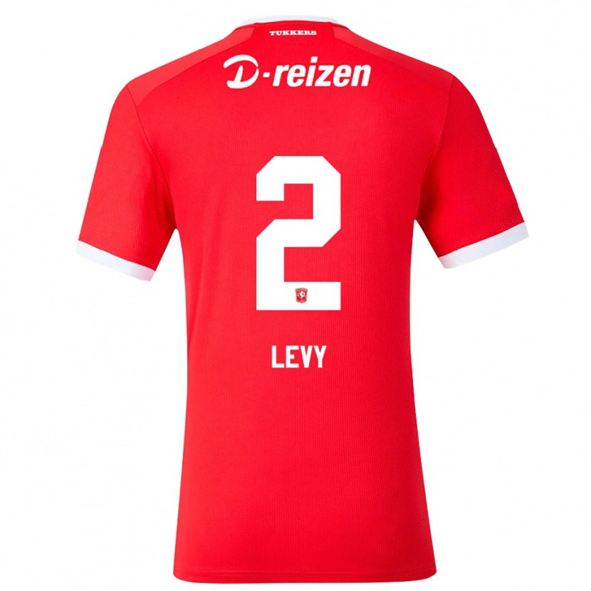 Danxen Herren Ofek Levy #2 Rot Weiß Heimtrikot Trikot 2026/27 T-Shirt Schweiz