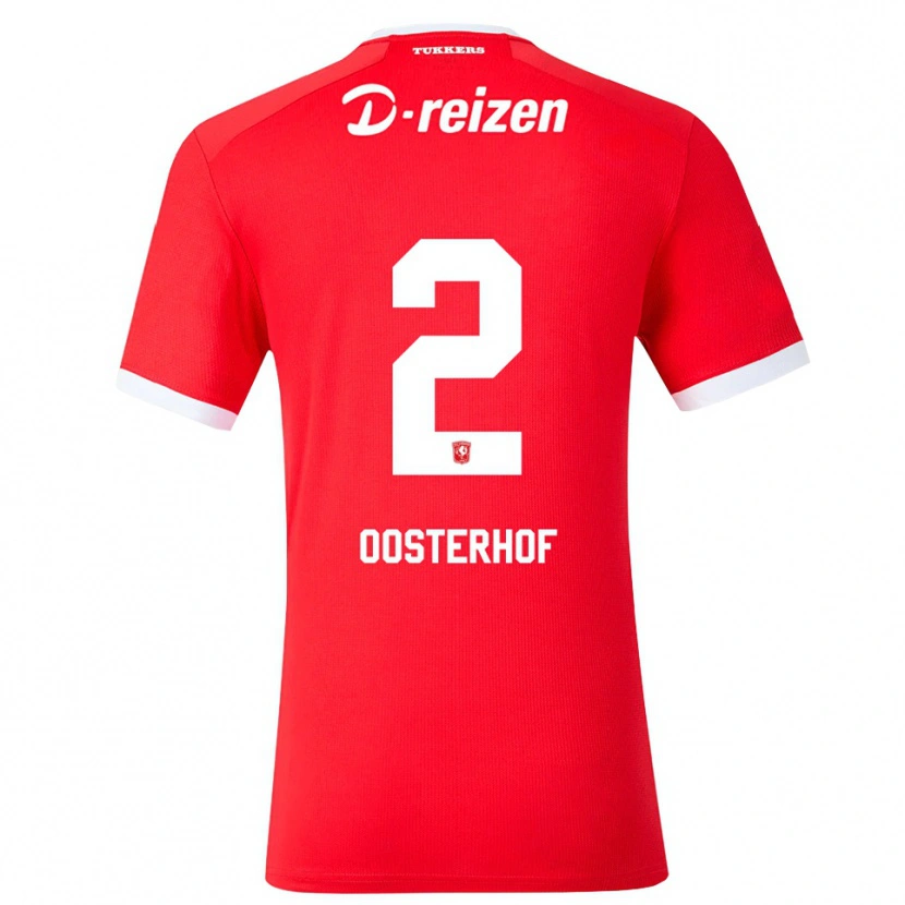 Danxen Herren Koen Oosterhof #2 Rot Weiß Heimtrikot Trikot 2026/27 T-Shirt Schweiz