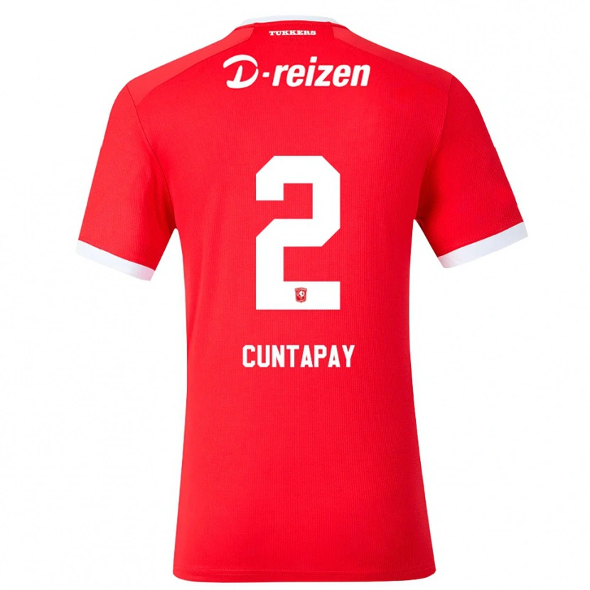 Danxen Herren Sam Cuntapay #2 Rot Weiß Heimtrikot Trikot 2026/27 T-Shirt Schweiz