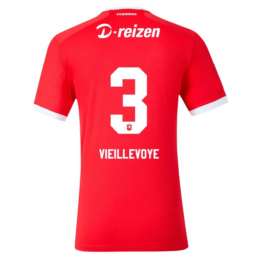 Danxen Herren Luka Vieillevoye #3 Rot Weiß Heimtrikot Trikot 2026/27 T-Shirt Schweiz