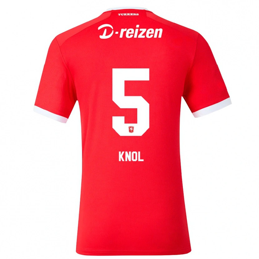 Danxen Herren Anna Knol #5 Rot Weiß Heimtrikot Trikot 2026/27 T-Shirt Schweiz