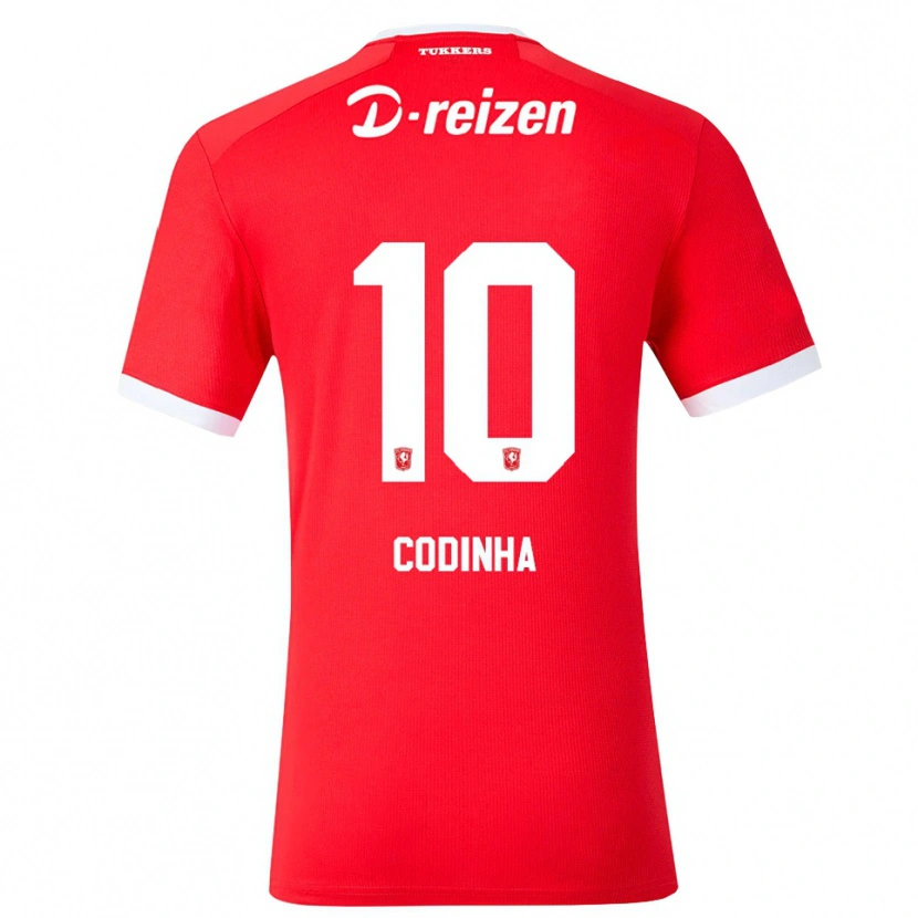 Danxen Herren Tiago Codinha #10 Rot Weiß Heimtrikot Trikot 2026/27 T-Shirt Schweiz
