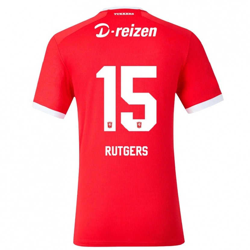 Danxen Herren Sil Rutgers #15 Rot Weiß Heimtrikot Trikot 2026/27 T-Shirt Schweiz