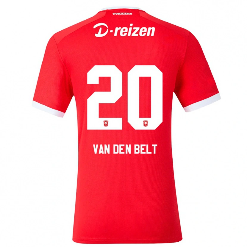 Danxen Herren Thomas Van Den Belt #20 Rot Weiß Heimtrikot Trikot 2026/27 T-Shirt Schweiz