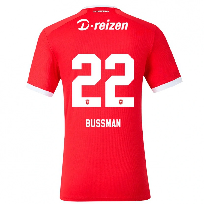 Danxen Herren Fiene Bussman #22 Rot Weiß Heimtrikot Trikot 2026/27 T-Shirt Schweiz
