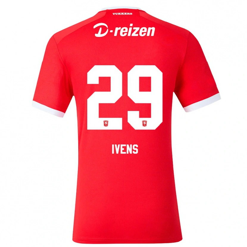 Danxen Herren Rose Ivens #29 Rot Weiß Heimtrikot Trikot 2026/27 T-Shirt Schweiz