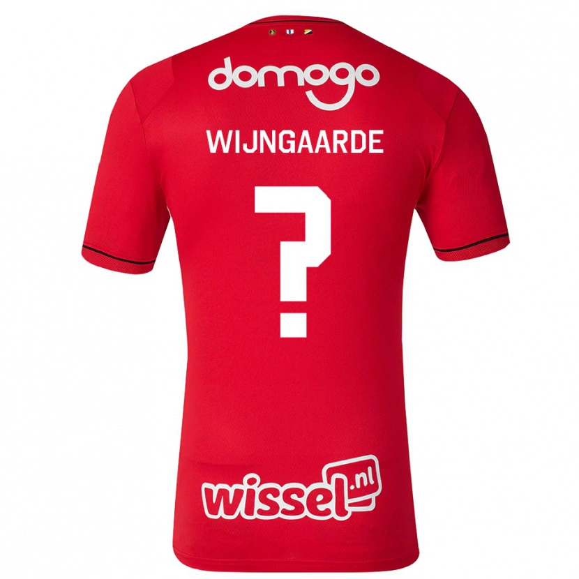 Danxen Herren Jahrnell Wijngaarde #0 Rot Weiß Schwarz Heimtrikot Trikot 2026/27 T-Shirt Schweiz