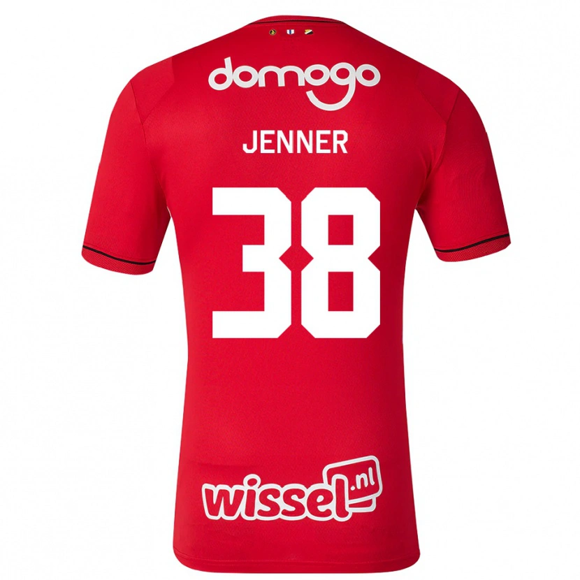 Danxen Herren Ivar Jenner #38 Rot Weiß Schwarz Heimtrikot Trikot 2026/27 T-Shirt Schweiz