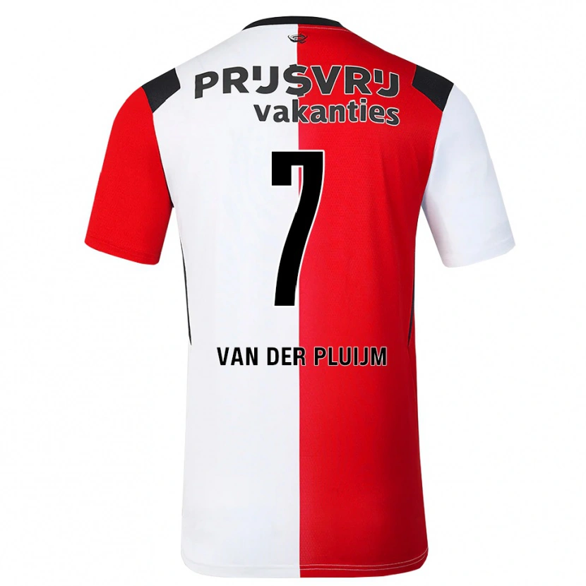 Danxen Herren Marvin Van Der Pluijm #7 Rot Weiß Schwarz Heimtrikot Trikot 2026/27 T-Shirt Schweiz