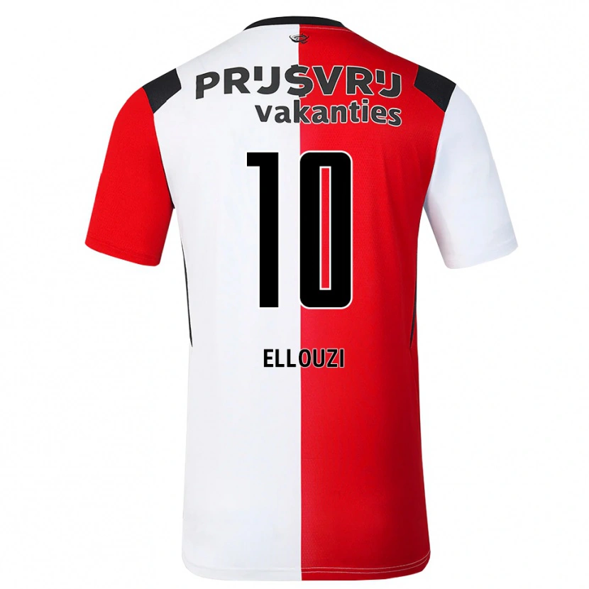 Danxen Herren Sabrine Ellouzi #10 Rot Weiß Schwarz Heimtrikot Trikot 2026/27 T-Shirt Schweiz