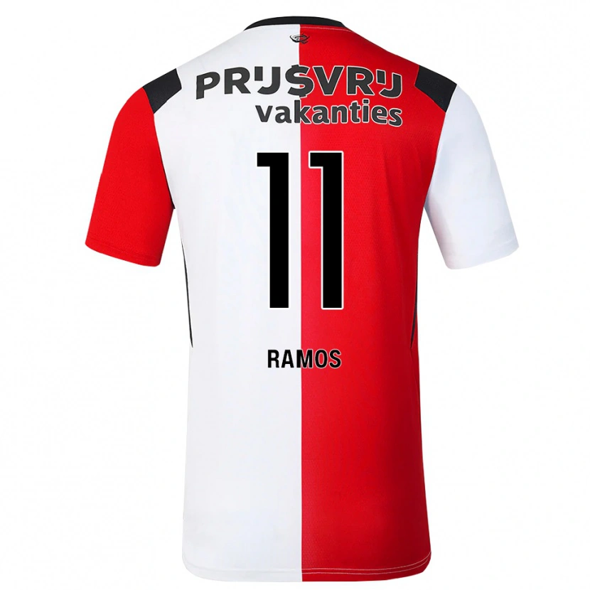Danxen Herren Dimayro Ramos #11 Rot Weiß Schwarz Heimtrikot Trikot 2026/27 T-Shirt Schweiz