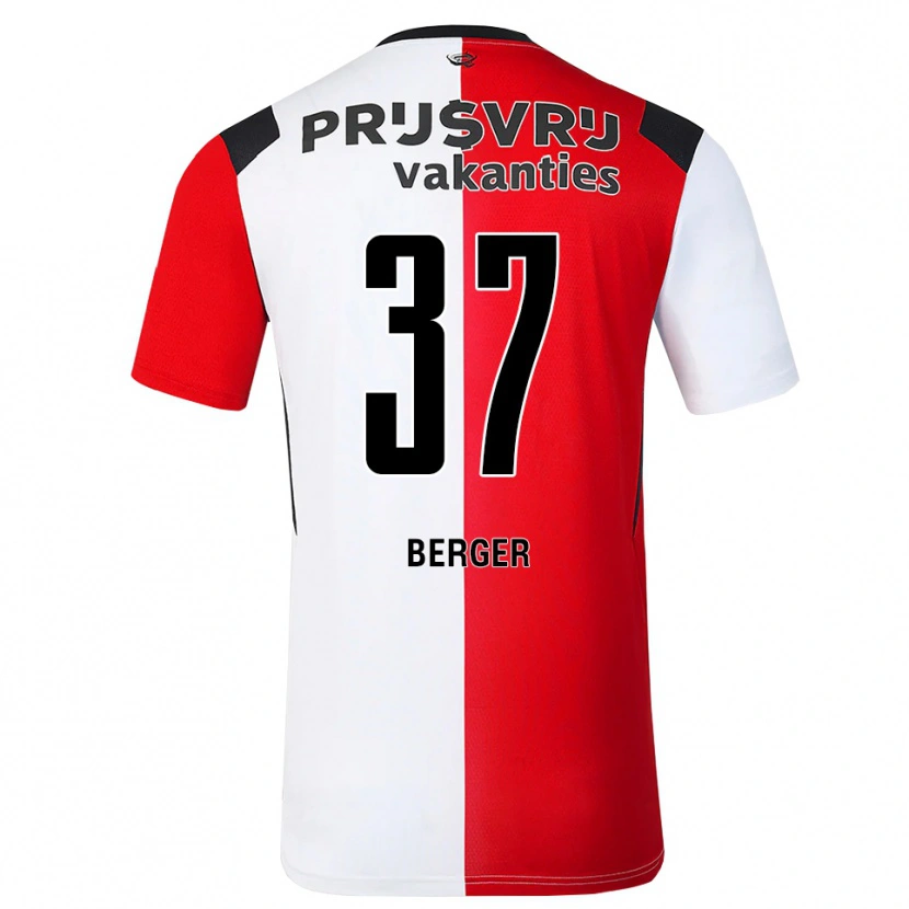 Danxen Herren Mannou Berger #37 Rot Weiß Schwarz Heimtrikot Trikot 2026/27 T-Shirt Schweiz