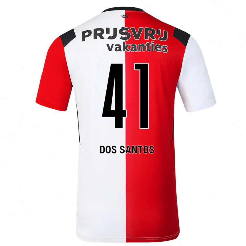 Danxen Herren Giuliany Ben-David Dos Santos #41 Rot Weiß Schwarz Heimtrikot Trikot 2026/27 T-Shirt Schweiz