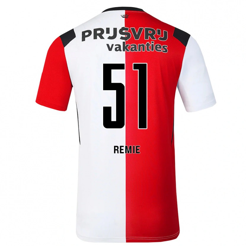 Danxen Herren Devin Remie #51 Rot Weiß Schwarz Heimtrikot Trikot 2026/27 T-Shirt Schweiz
